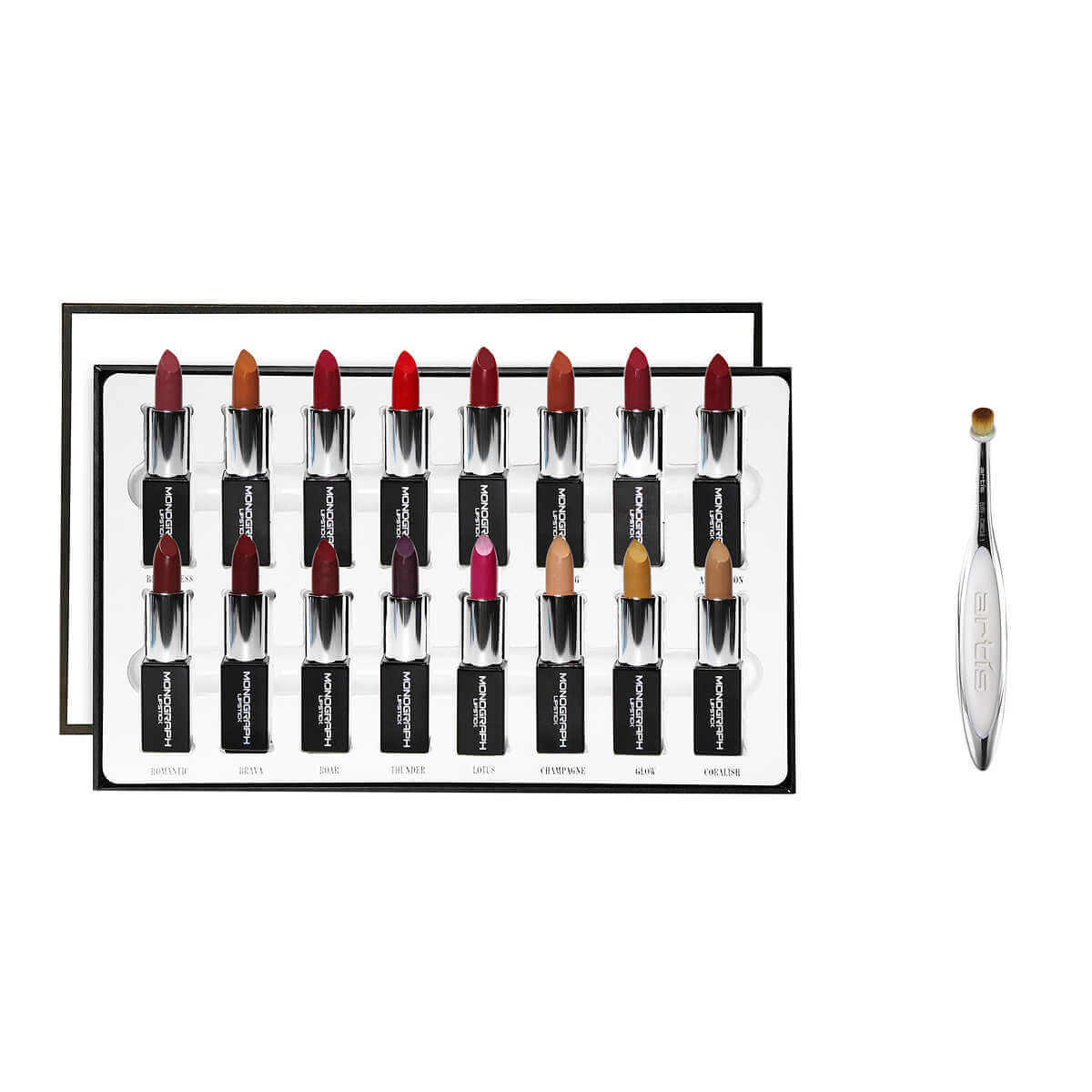 Artis Monograph Collection Cream Lipsticks Portfolio + Brush