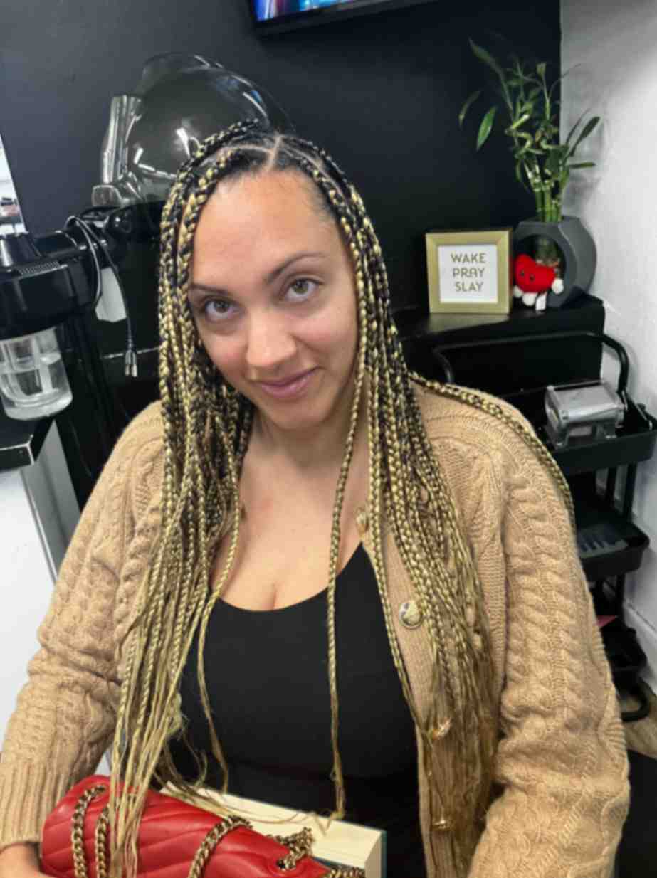 Box Braids-Waist Length