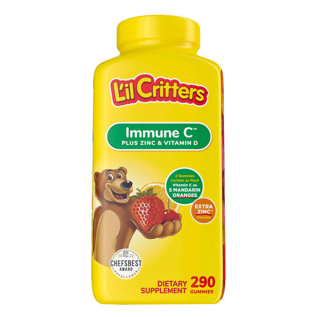 L'il Critters Immune C Gummy Vitamin - 290 count