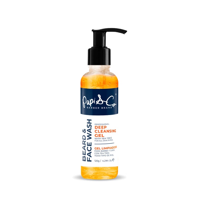 Papi & Co Beard & Face Wash Deep Cleansing Gel