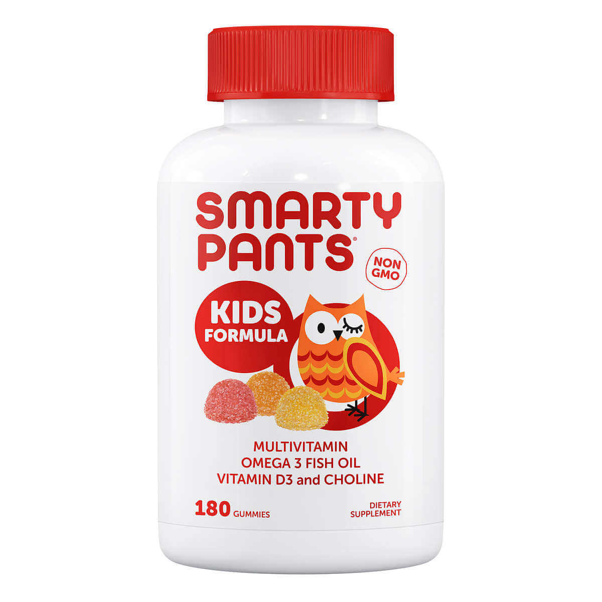 SmartyPants Kids Formula Multivitamin - 180 Gummies