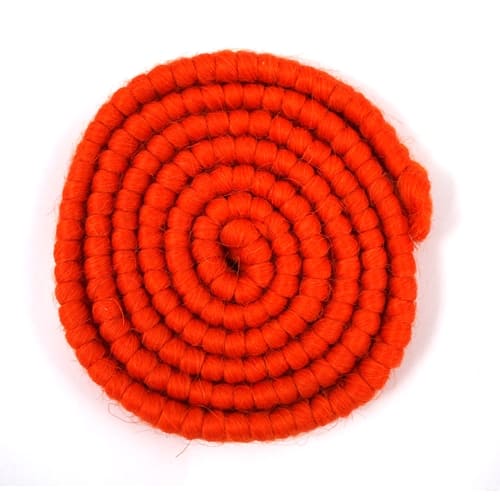 Crepe Wool – Orange